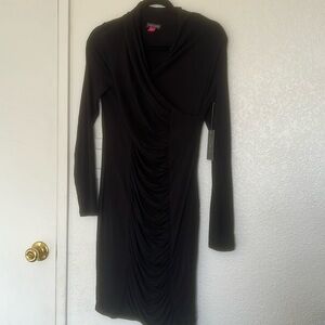 VINCE CAMUTO Women's Black Dress